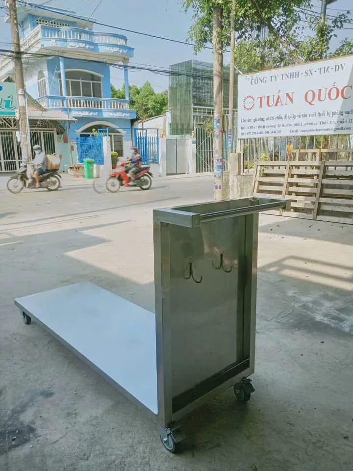 XE ĐẨY INOX 304
